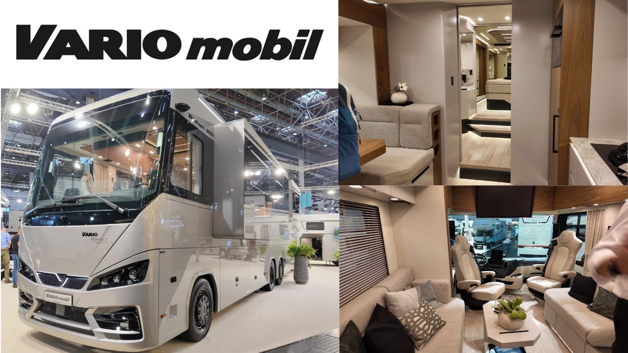 2,8 Mio € Vario Mobil Perfect Assoluto mit individuellem Design I Caravan Salon 2025 I MoMa Camp
