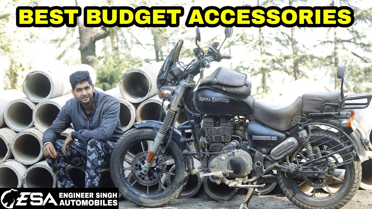 Модификация для любого Royal Enfield | Аксессуары для пуль в бюджетном исполнении | Инженер Сингх...