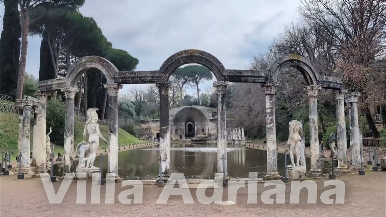 VILLA ADRIANA, la residenza imperiale dell'imperatore Adriano fuori Roma