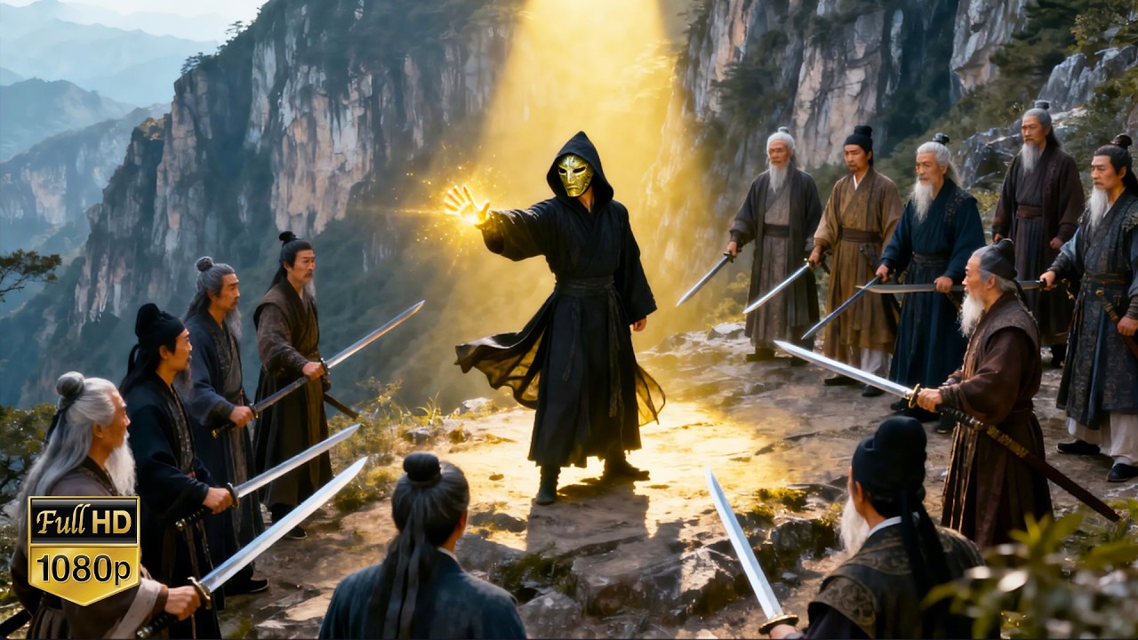 【最新电影】13门派杀上山峰，谁料被蒙面小伙一招打败！#movie #大陆剧 #中国电视剧 #古装武侠剧 #逆袭