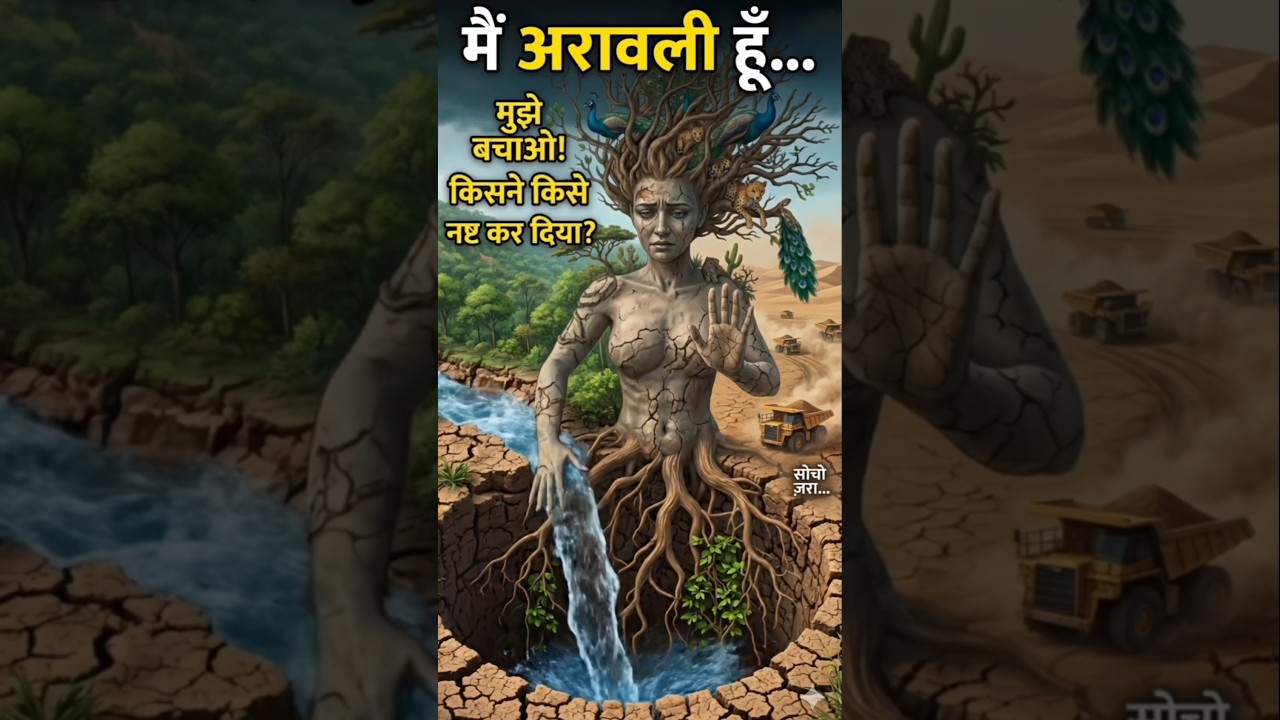 Main Aravali hoon |Save Aravali ⚠️The End of Aravali 