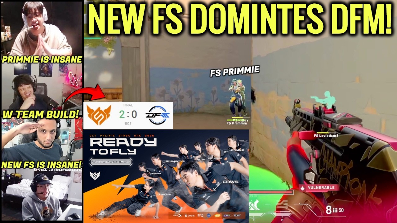 15 minutes of Unbelievable Moments from FS vs DFM in VCT Stage 1