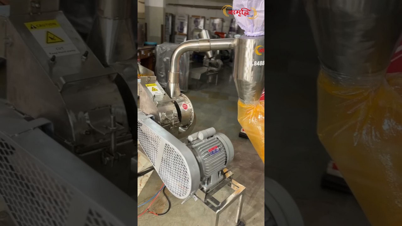 High-Efficiency 3 HP Masala Pulverizer Machine for Fine Spice Grinding.