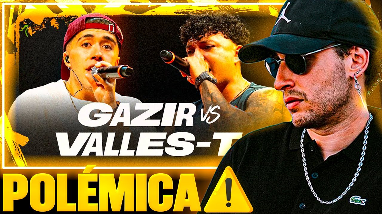 POLÉMICA ⚠️ BLON reacciona a GAZIR vs VALLES-T en FMS 🇨🇴