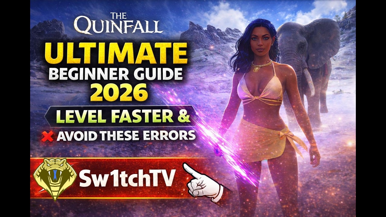 The Quinfall Ultimate Beginner Guide 2026 – Level Faster & Avoid These Errors