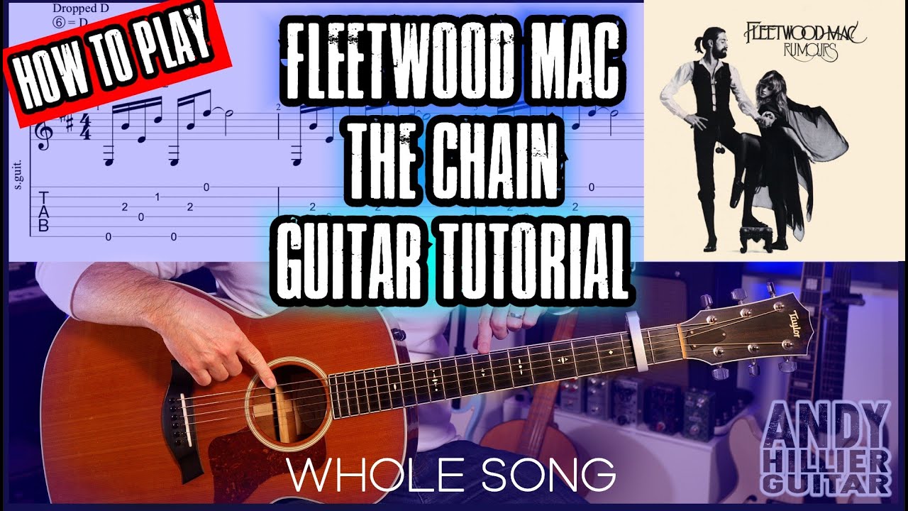 How to play Fleetwood Mac - The Chain Guitar Tutorial