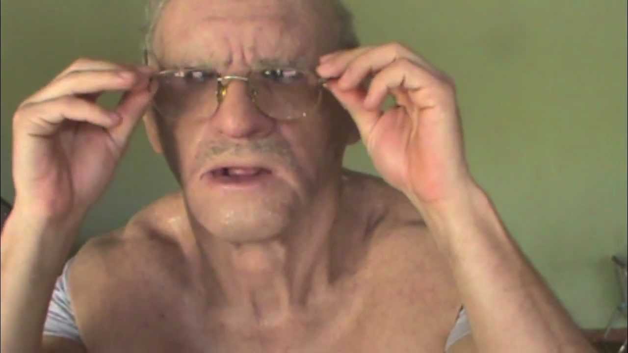 SPFX masks the senior (old man) transformation