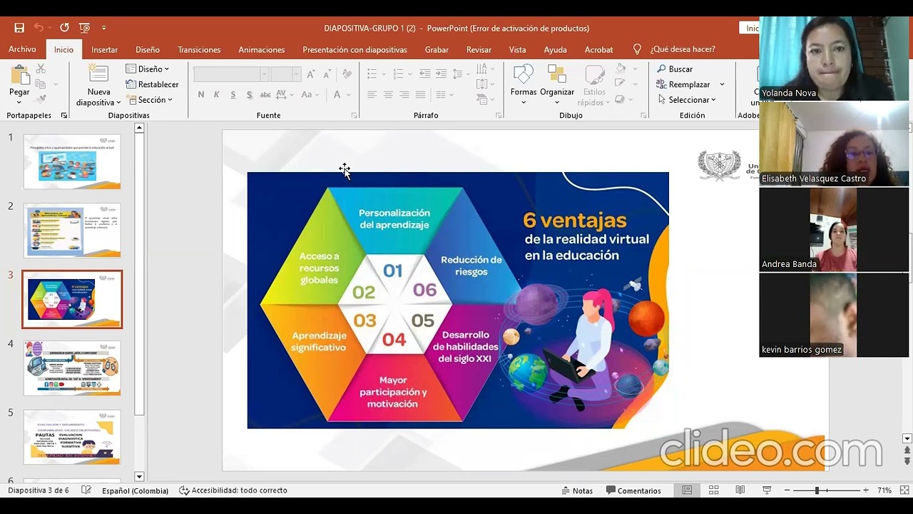 Analisis critico de la educación virtual