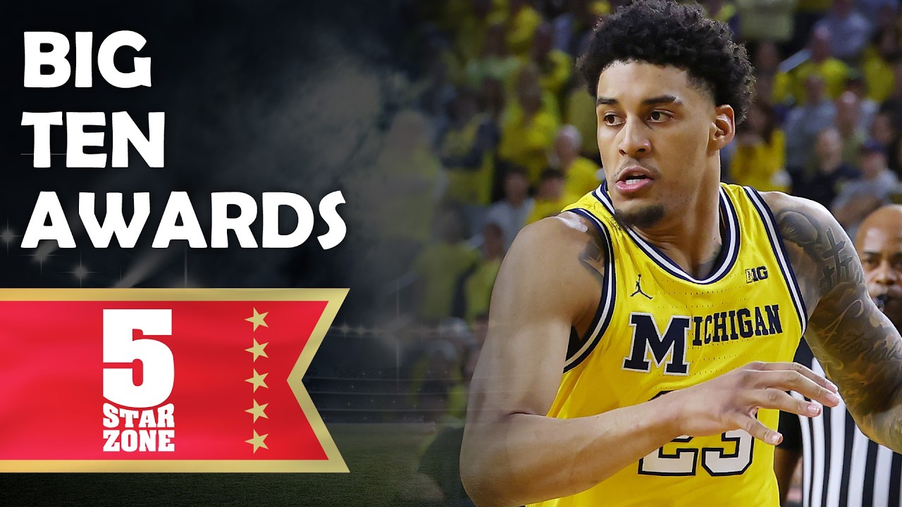 Big Ten Awards And The Big Ten Tournament [FULL EPISODE] | 5 Star Zone with Rico Beard