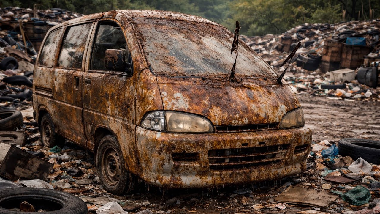 Restoring a Forgotten Daihatsu - From Junkyard to Reborn 