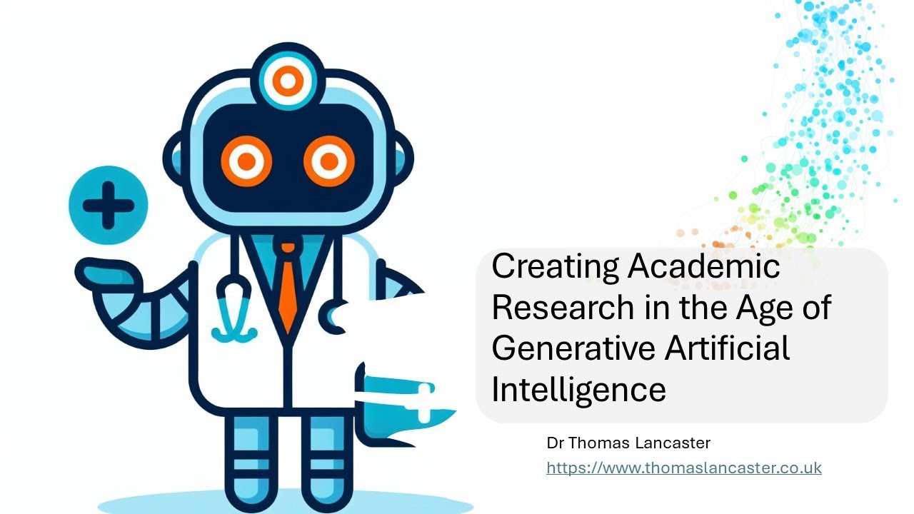 Creating Academic Research in the Age of Generative Artificial Intelligence