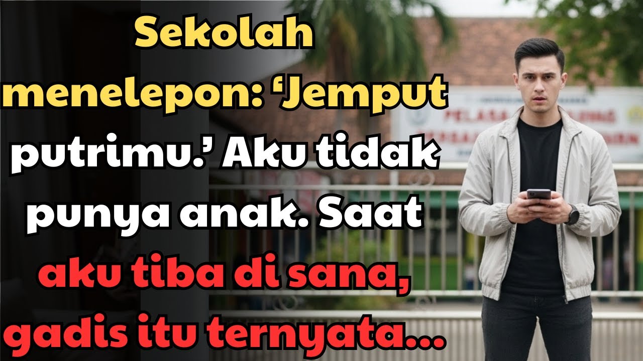 Sekolah menelepon:‘Jemput putrimu.’ Aku tidak punya anak. Saat aku tiba di sana, gadis itu ternyata…