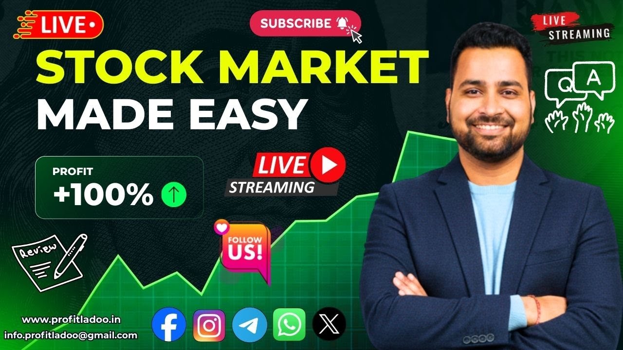 Live Q&A Session on Investing/Swing Trading | Stock Reviews | Profit Ladoo | Pankaj Kothiyal |