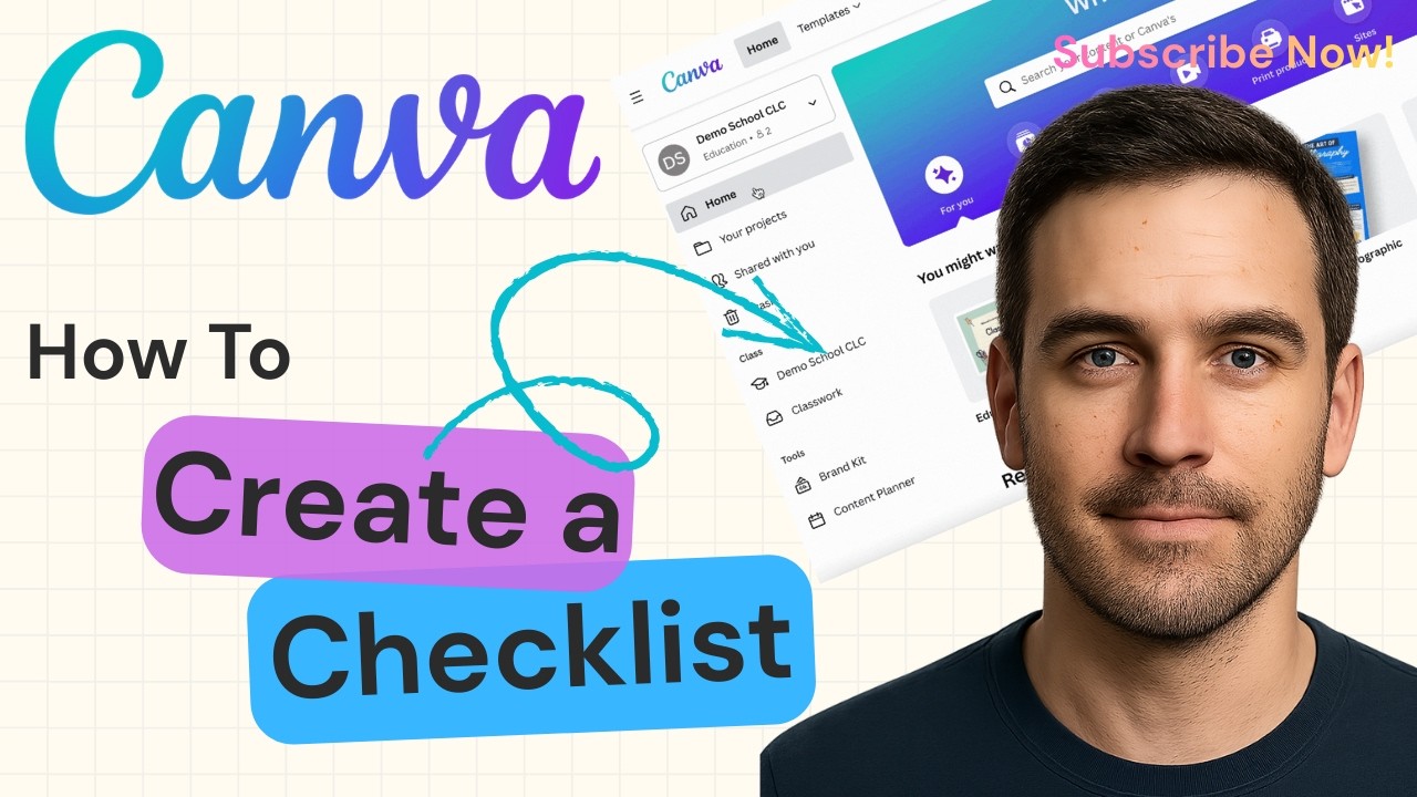How to Create a Checklist in Canva &ndash; The Easy Way | Canva Tutorial 2026