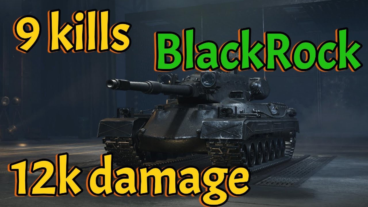 BlackRock, 9 kills 12k damage. 1vs6. It was not enough luck for him.