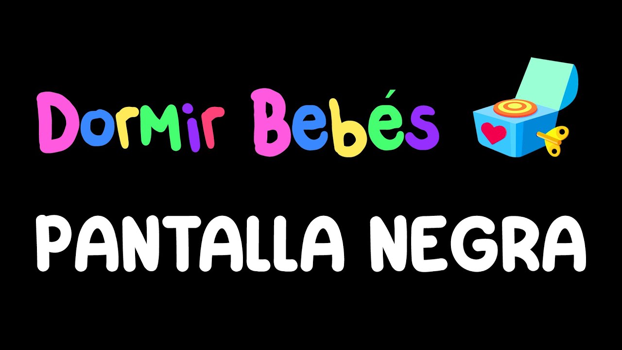 Música para Dormir Bebés Profundamente 🌙 Pantalla Oscura 🌙  Pantalla Negra para Dormir  🌙 #13