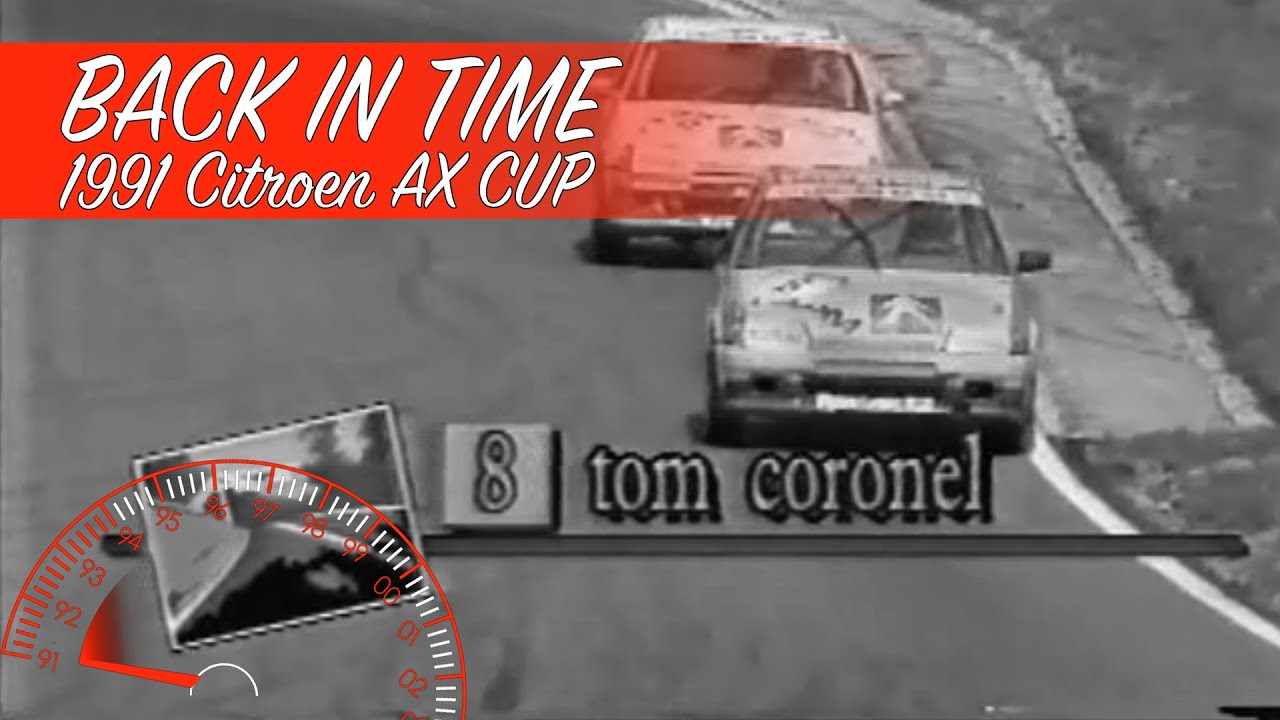 Citroen AX Cup race at Circuit Zandvoort 1991 - Back in time with Tom Coronel