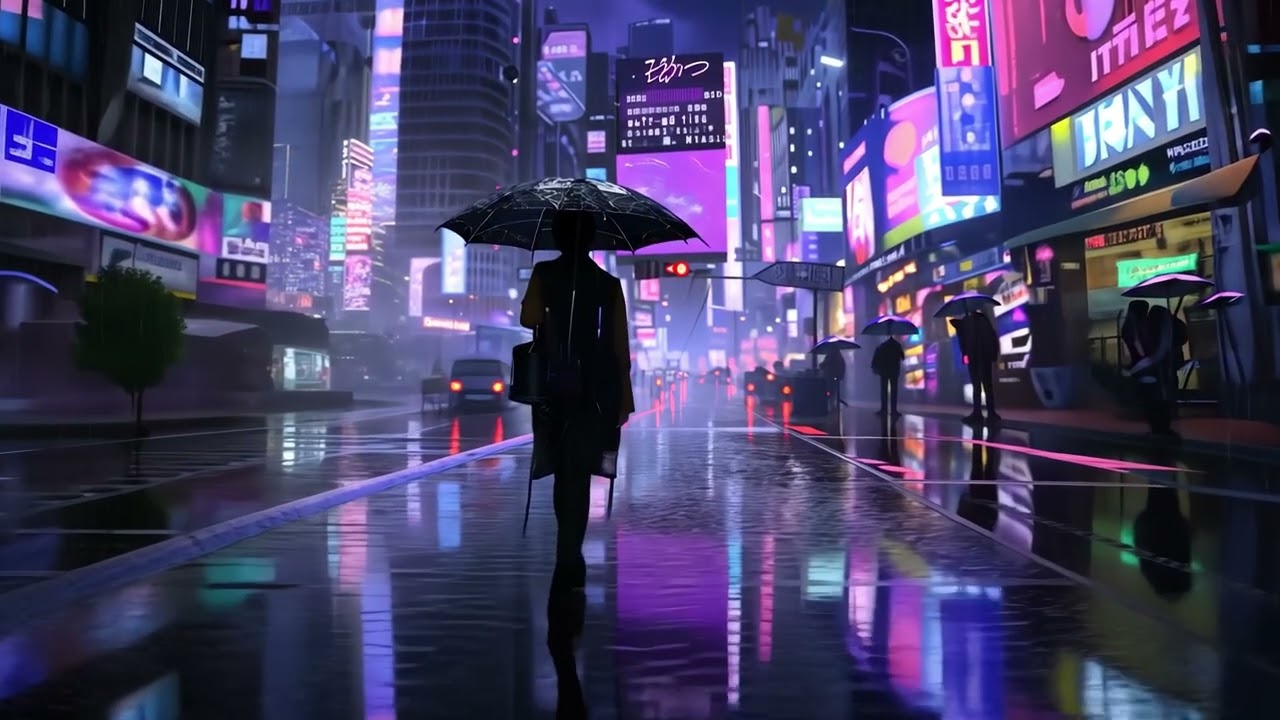 Night Drive Warsaw 🌃 Chill Deep House & Lofi for Coding [Focus Loop]