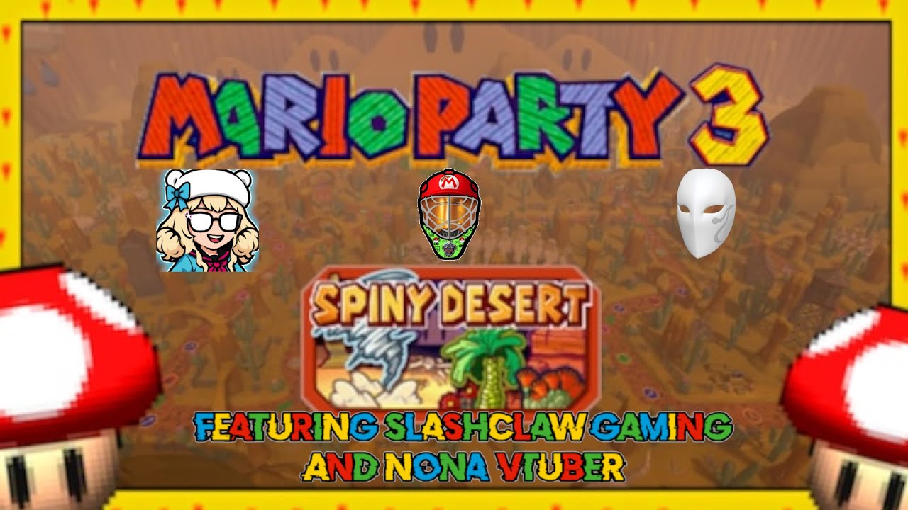 Twitch Livestream - Mario Party 3 - w/ @SlashClawGaming & @nona_vtuber