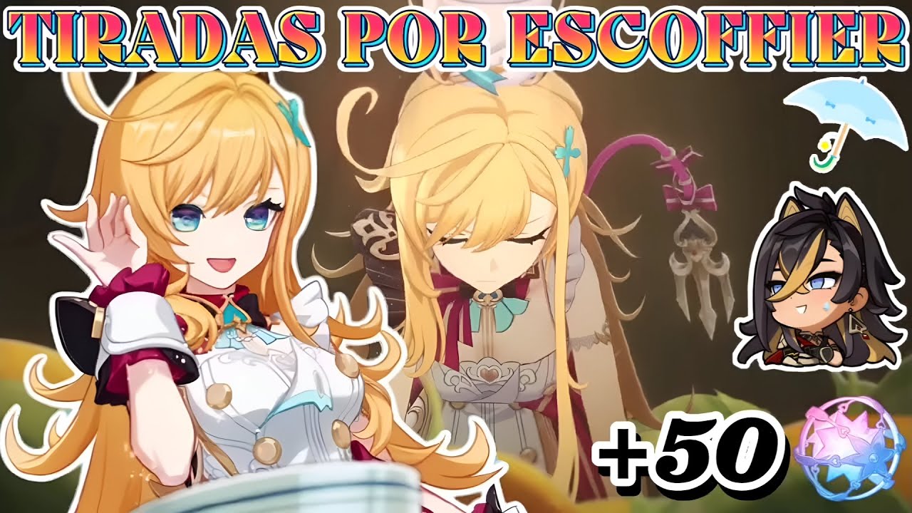 Tiradas Por Escoffier. Genshin Impact