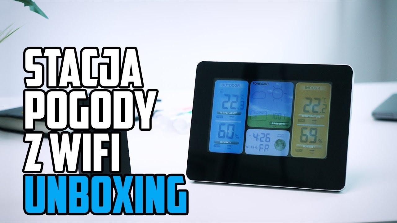 Stacja pogody Meteo Logic z WiFi | model EM3371