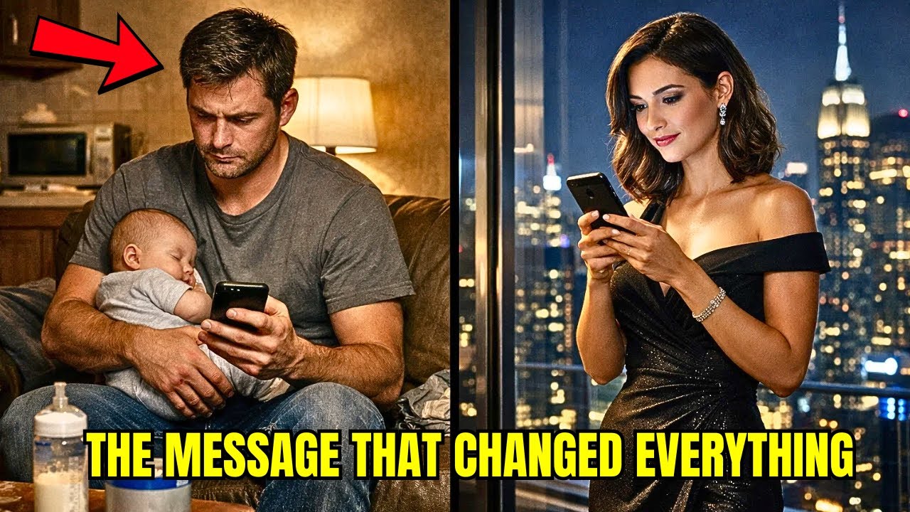 A Poor Single Dad Texted a Billionaire by Mistake Asking for Baby Formula Money–What Happened Next..