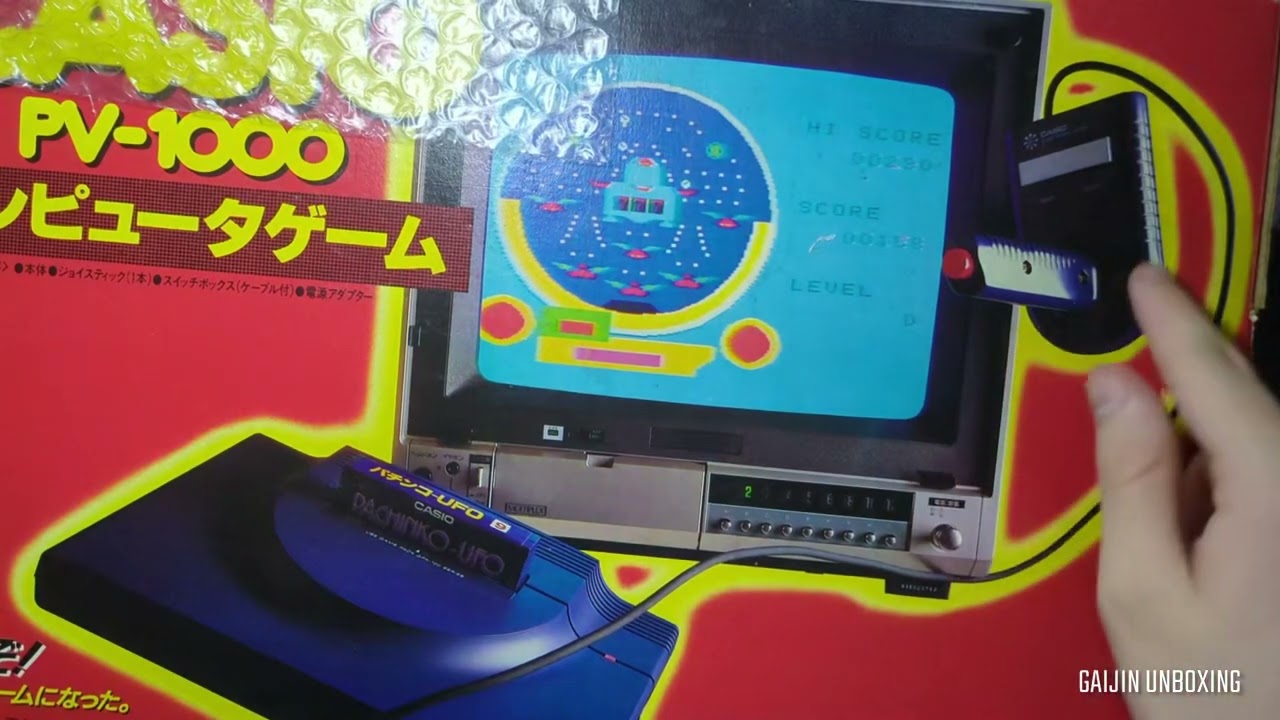 Unboxing Rare Casio PV-1000 Console
