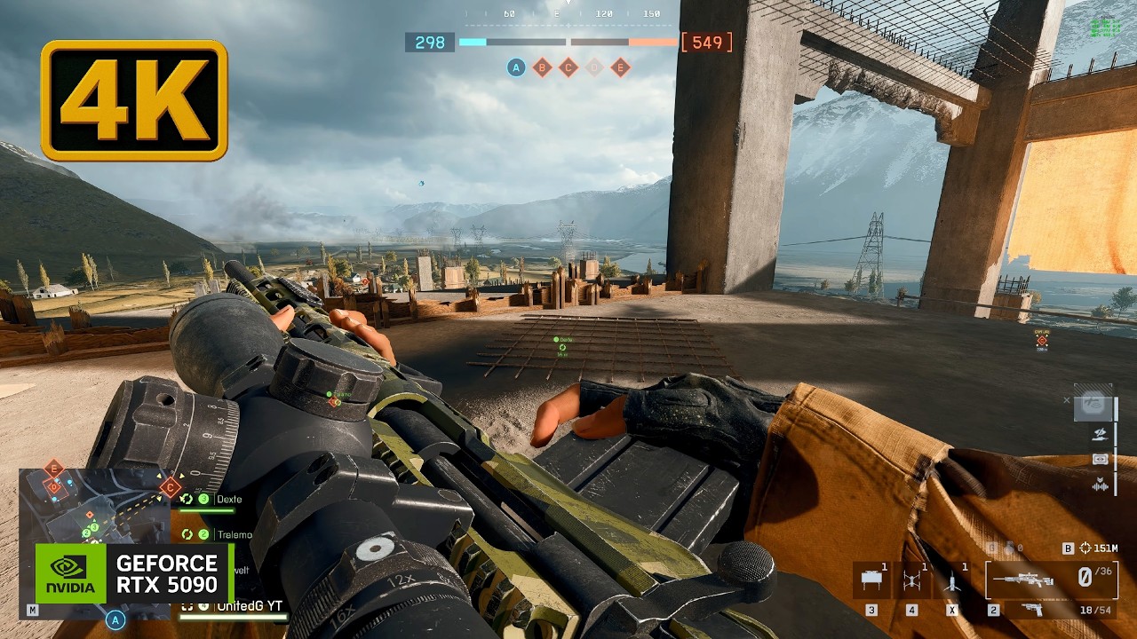 Non-Stop Action: 1 Hour of Battlefield 6 in 4K!