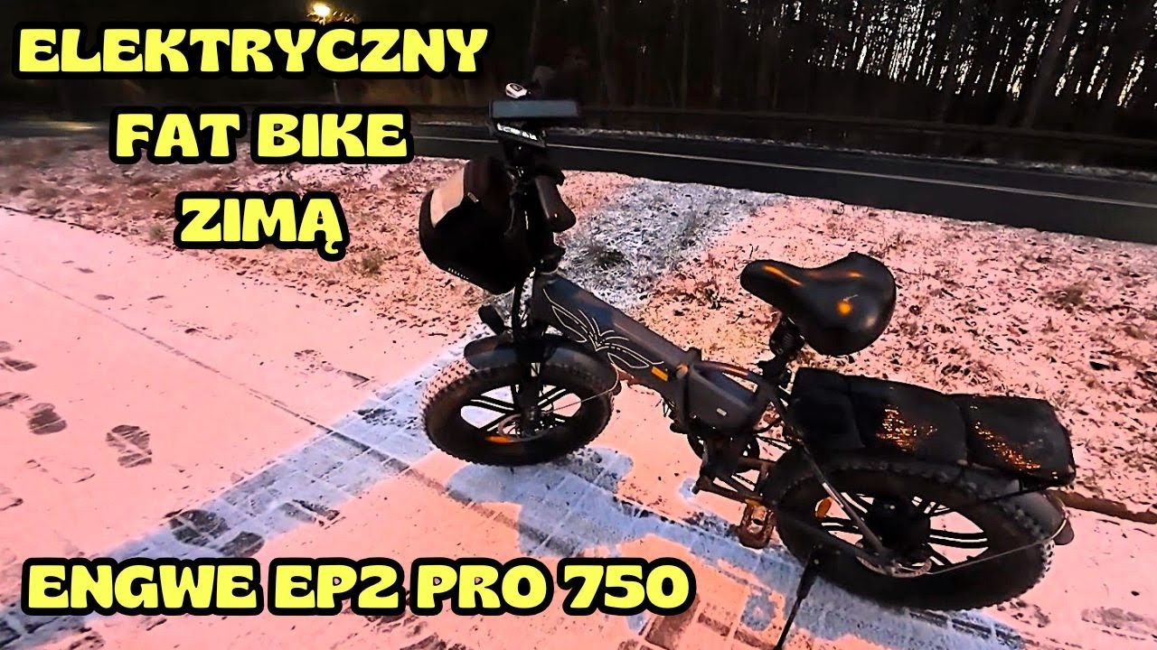 Elektrykiem do pracy zimą - alternatywna trasa #marcelbike
