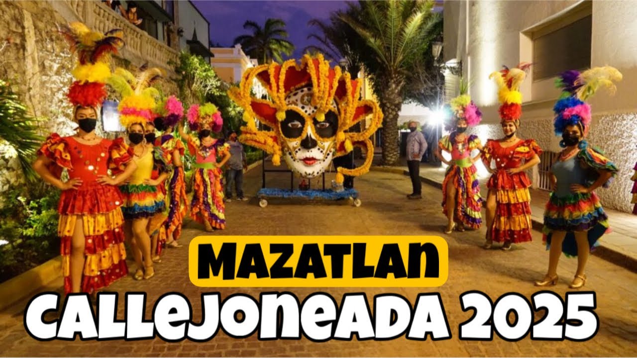 Callejoneada Mazatl&aacute;n 2025 de d&iacute;a de muu3rt0z