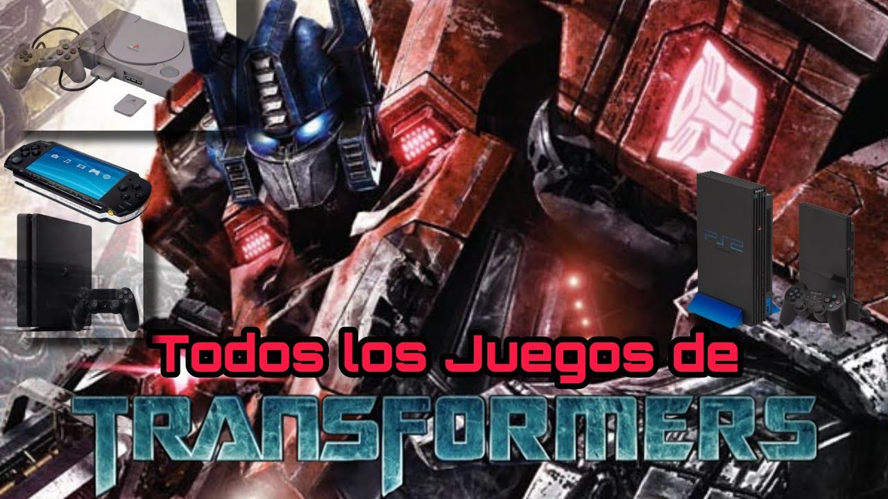 Todos los Juegos de Transformers Para PlayStation (1997-2020) Ft Novoide