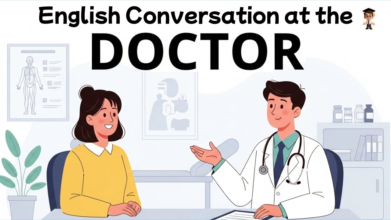 English Conversation at the Doctor  (A1–A2) | Learn Real English for Daily Life | English Podcast