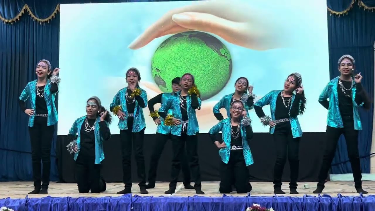 Students of Yara International School Performing Dance On The Occasion Of School Award Function