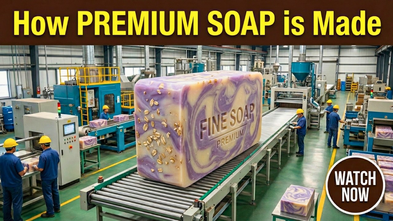 Inside America's Oldest Soap Factory: Hypnotic Mass Production
