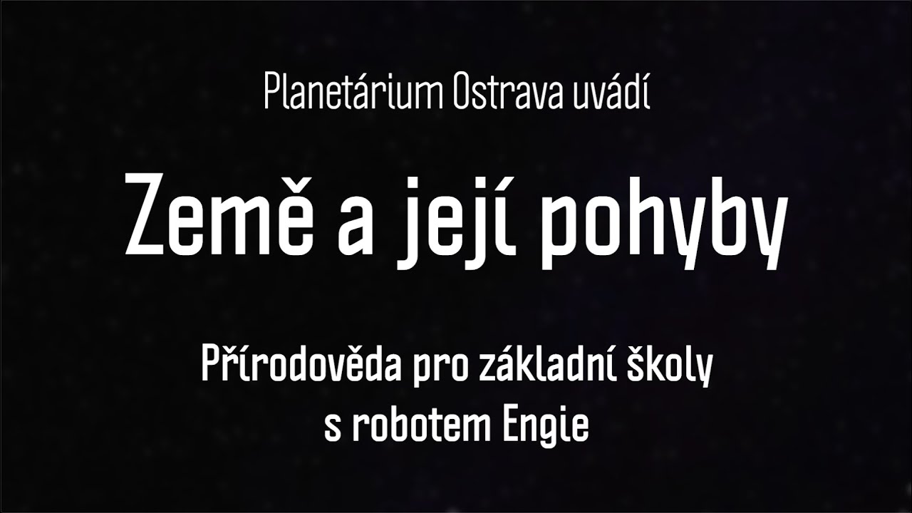Země a její pohyby pro základní školy