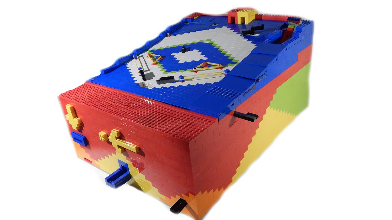 LEGO EV3 Pinball Machine V7 [AMAZING]
