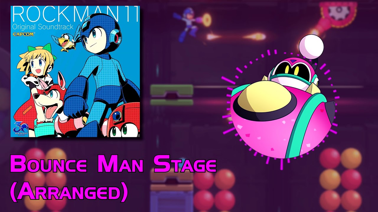 Mega Man 11 OST - Bounce Man Stage Arranged Track
