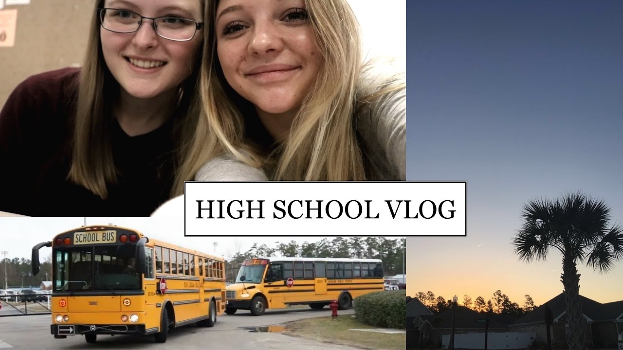 HIGH SCHOOL VLOG!!! Ein Schultag in Amerika! | Auslandsjahr 2016/17 USA