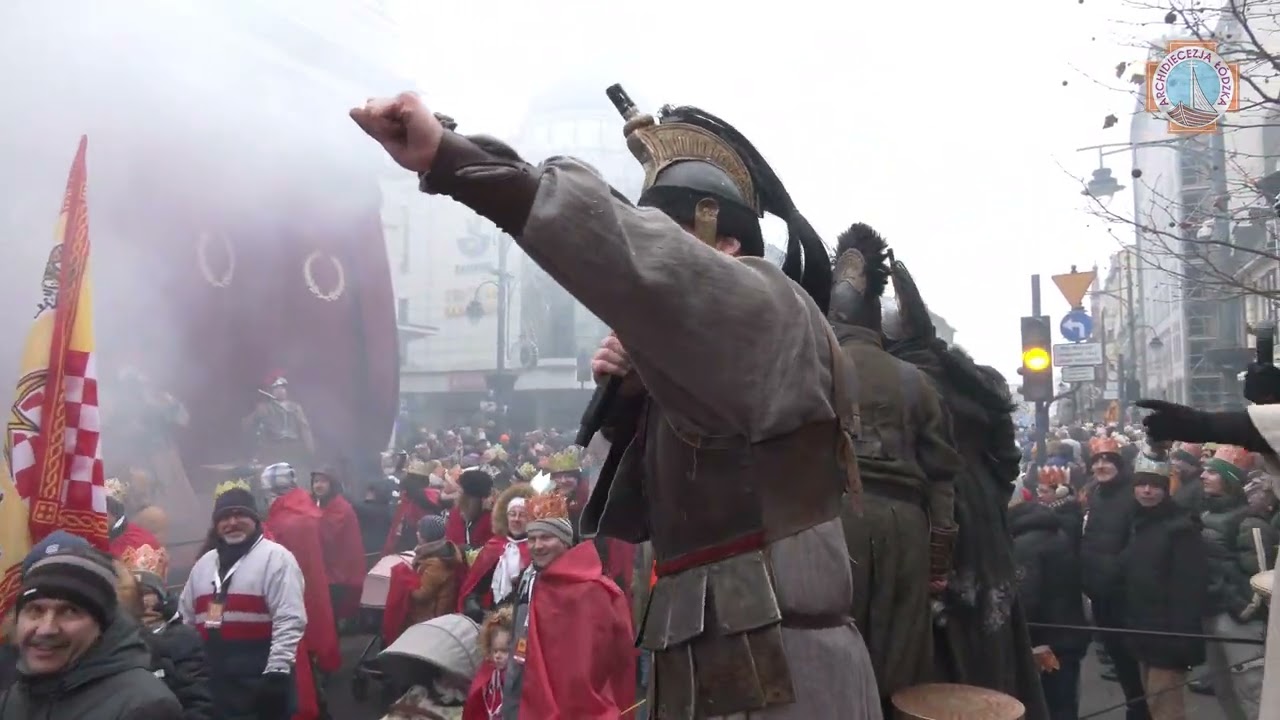 Orszak Trzech Króli w Łodzi 2024