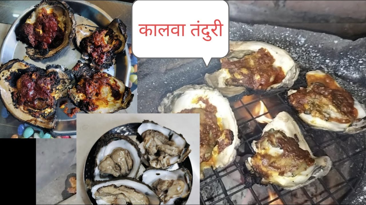 समुद्रातून मोठे कालवा आणून आणि घरी चुलीवर बाणवली कालवा तंदुरी | Sea Shells Catch and Cook