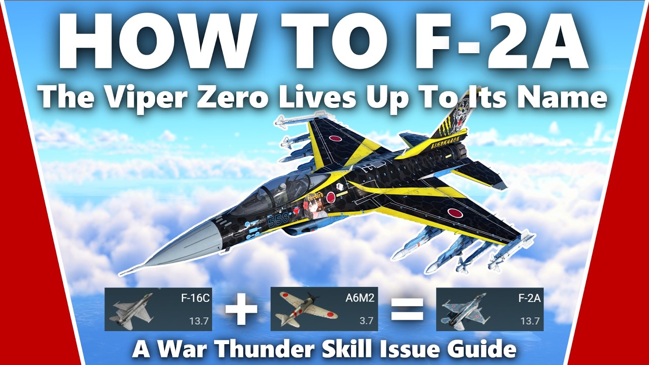 Как освоить F-2A — руководство по навыкам War Thunder