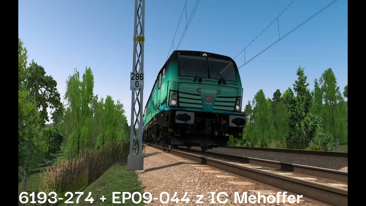 Parę Pociągów w maszynie 140 km/h!