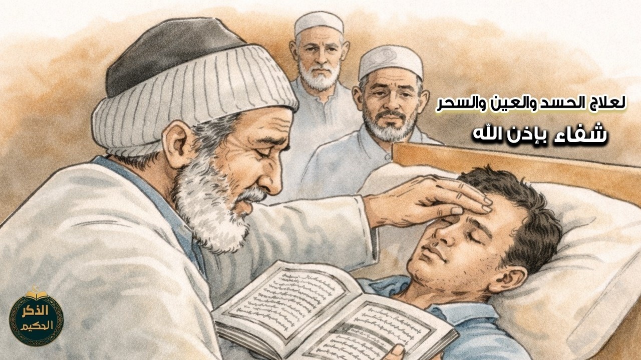 رقية الشفاء من(العين والحسد والسحر )بفضل الله بأجمل صوت هادئ للدكتور محمد بن يوسف الجوراني العسقلاني