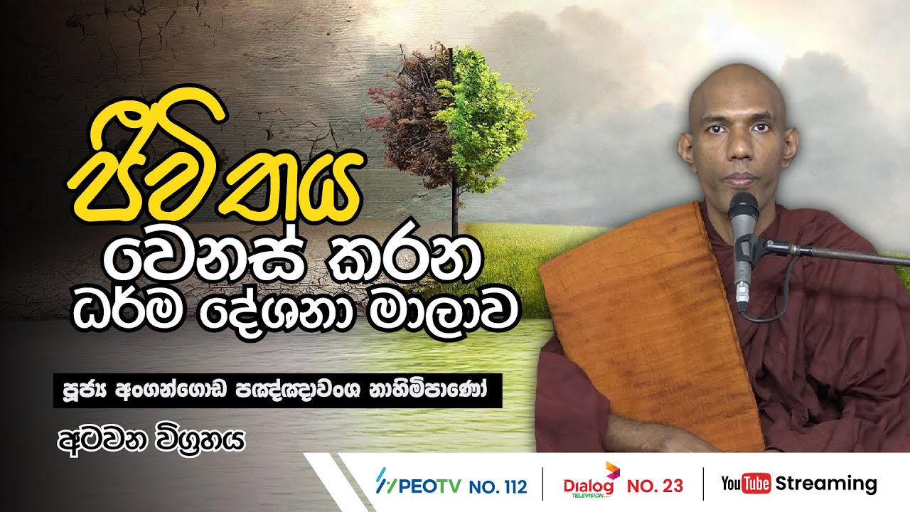 ජීවිතය වෙනස් කරන ධර්ම දේශනා මාලාව - අටවන විග්‍රහය | Ven Angangoda Pannawansa thero