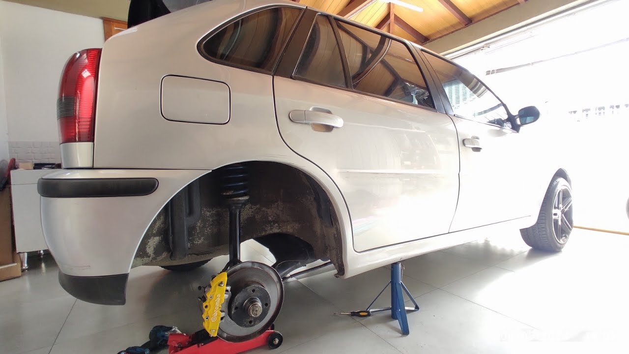 Freio a disco traseiro no Gol G3 Turbo serve no bola e quadrado, como instalar