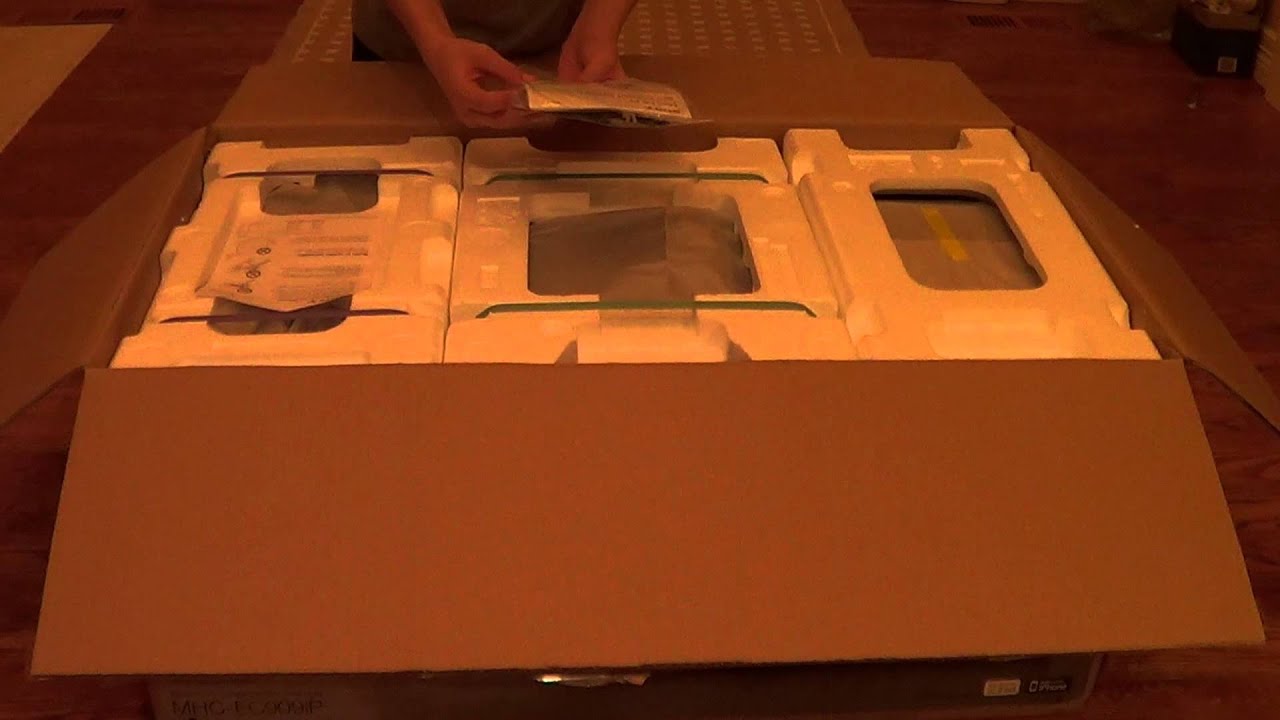 Sony Hi-Fi 540 Watt desk stereo system unboxing part one