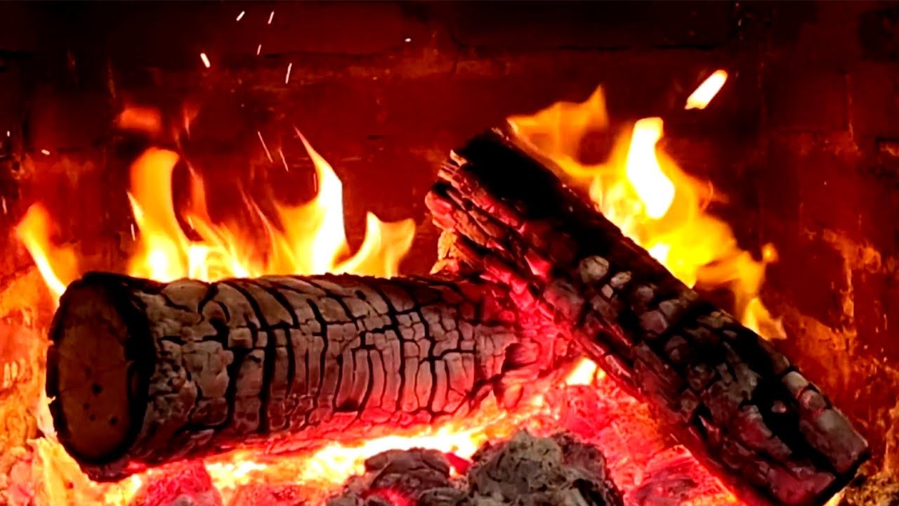 ASMR COZY FIREPLACE 🔥 BEST FIREPLACE 4K 12 HOURS ‼️ ETERNAL FIRE