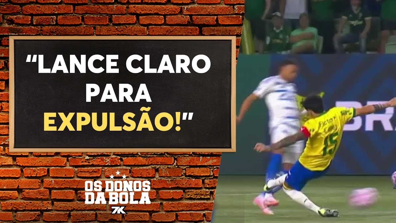 Godói analisa se Gustavo Gómez merecia ter sido expulso em Palmeiras x Cruzeiro