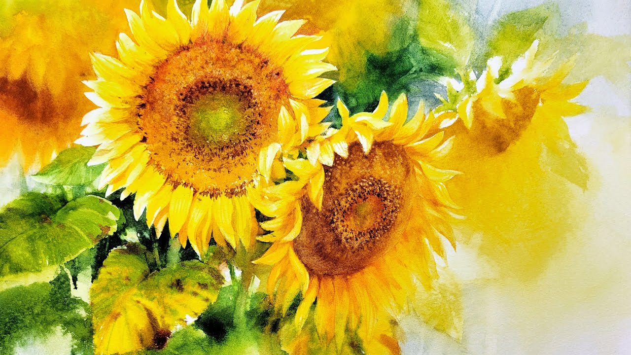 해바라기 / Sunflower [수채화 / Watercolor]