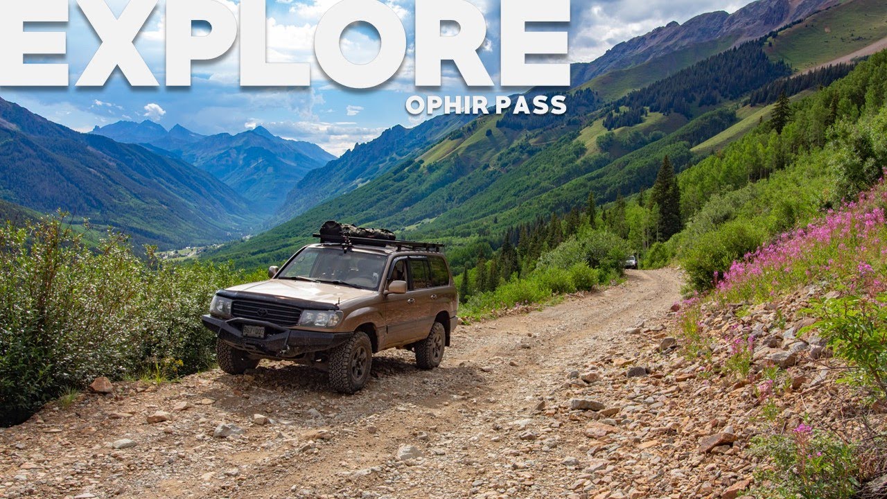 We explore Ophir Pass between Silverton and Telluride, CO
